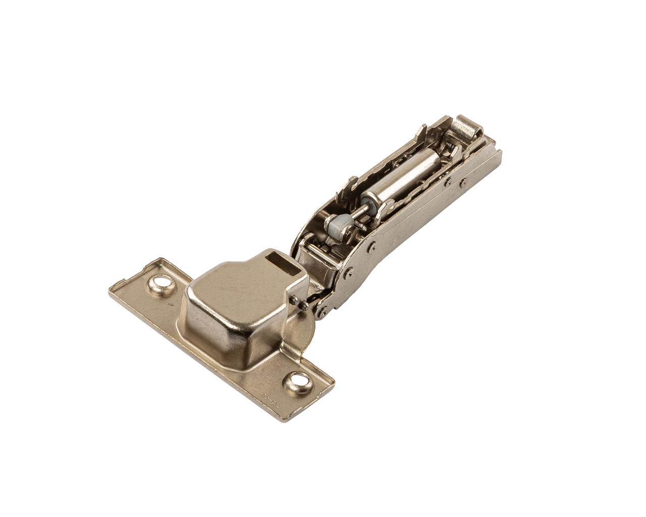 Петля для Смежных дверей Alphalux Clip-On, Soft-Close, угол открывания 100°, 45 мм, чашка 35 мм, никель. Рис. 2