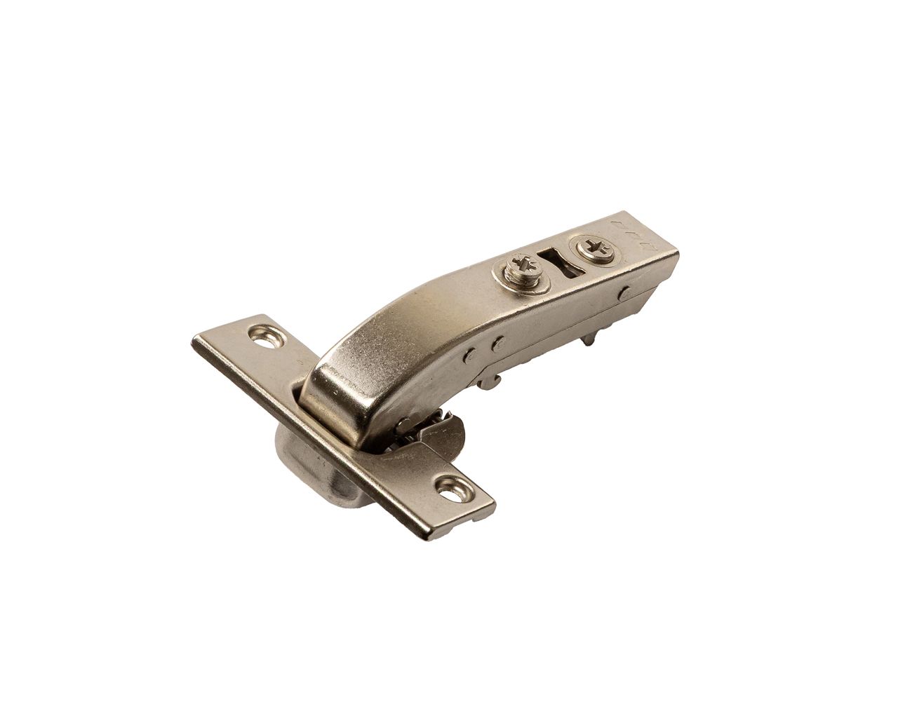 Петля для угловых дверей +90° Alphalux Alpha Clip-On, Soft-Close, угол открывания 100°, 52 мм, чашка 35 мм, никель. Рис. 2