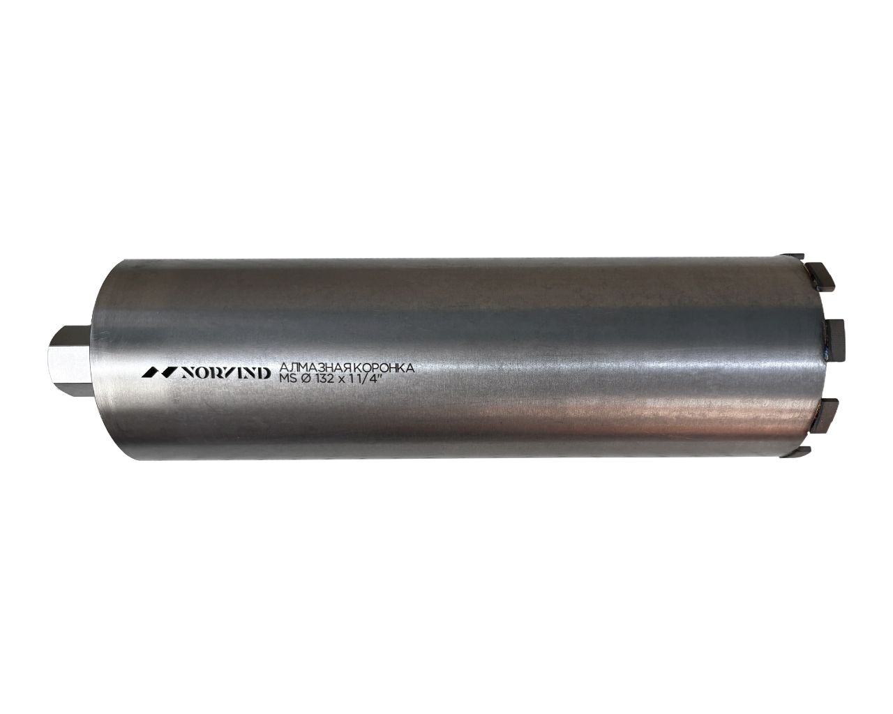 Алмазная коронка Norvind MS радиус 132 мм L = 400 1.1/4 с микроударом. Рис. 1 Алмазная коронка Norvind MS радиус 132 мм L = 400 1.1/4 с микроударом. Рис. 1
