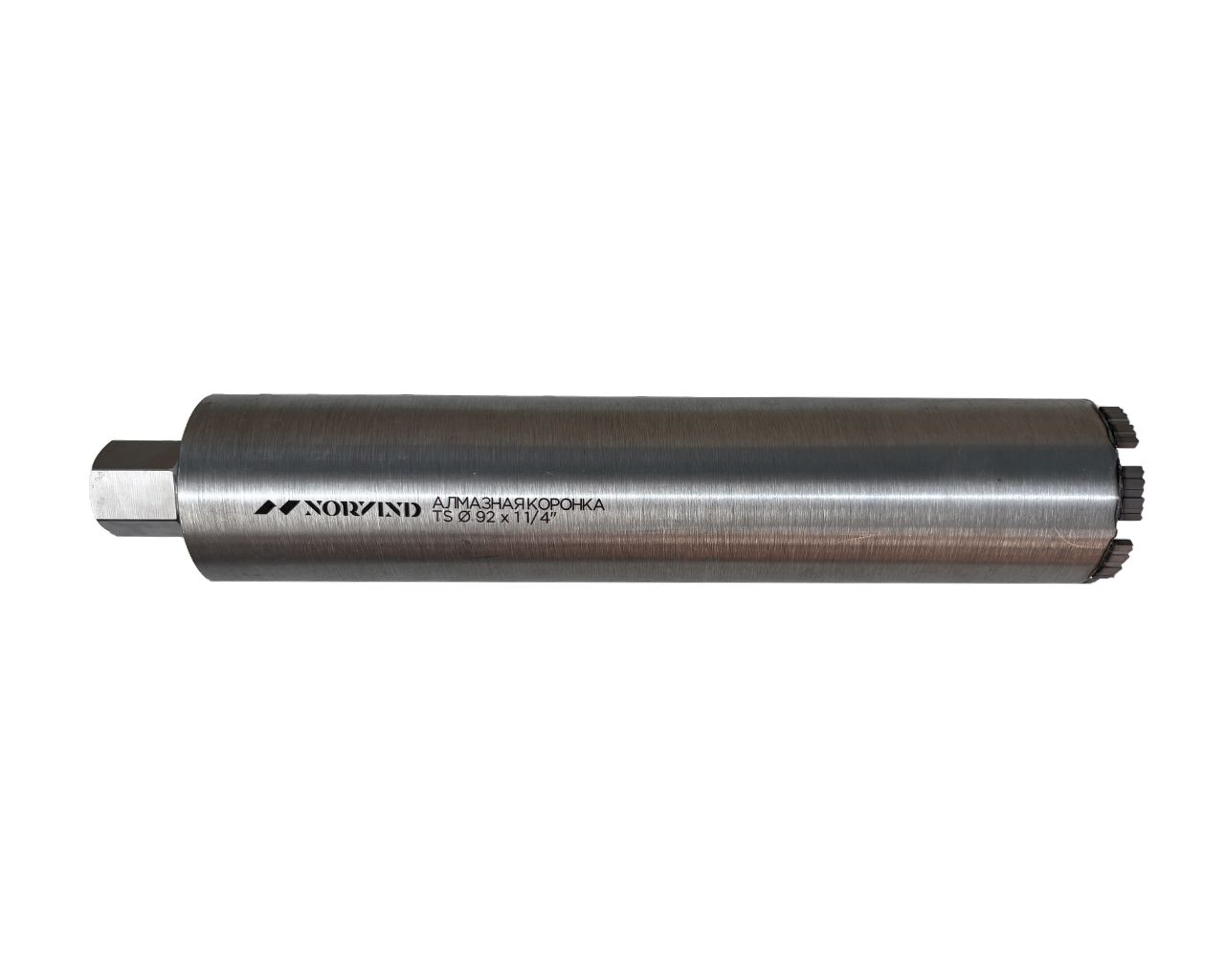 Алмазная коронка Norvind TS радиус 092/24х3,0х10/Z6/2,0/0450 (1 1/4 UNC). Рис. 1 Алмазная коронка Norvind TS радиус 092/24х3,0х10/Z6/2,0/0450 (1 1/4 UNC). Рис. 1