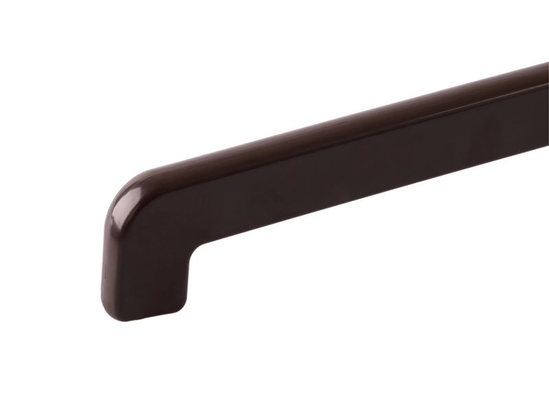 Накладка BAUSET торцевая к отливу 2-х сторонняя 25/360мм коричневая. Рис. 1