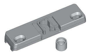 Балконная защёлка 13 мм. (2 части) Elementis 2. Рис. 2 Балконная защёлка 13 мм. (2 части) Elementis 2. Рис. 2