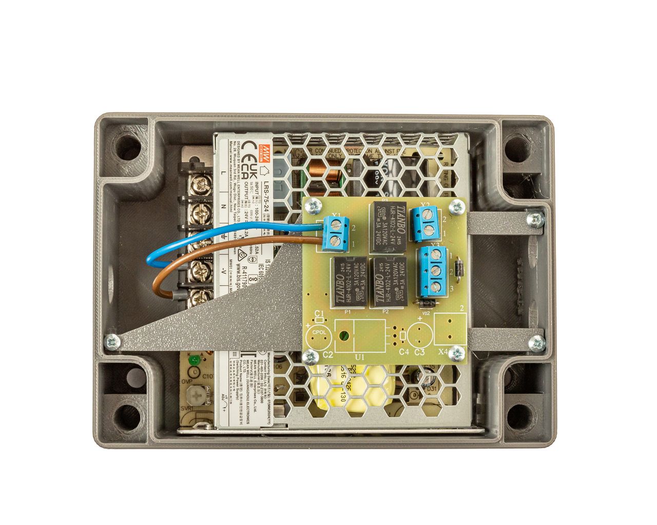 Блок питания AO VBPU-101-3A-24V для приборов 24В, 1 группа вентиляции. Рис. 2