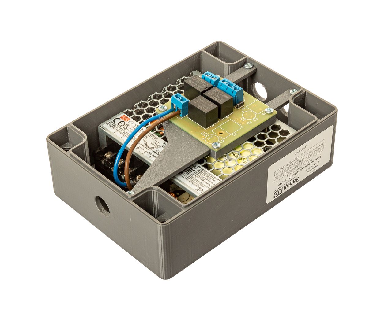 Блок питания AO VBPU-101-3A-24V для приборов 24В, 1 группа вентиляции