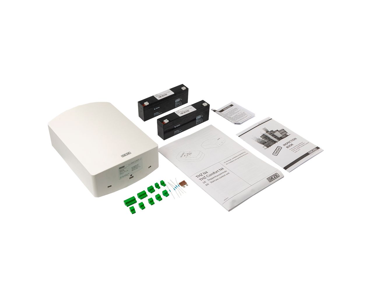 Блок управления системой дымоудаления аварийный THZ N4, аккумуляторы в компл.. Рис. 1