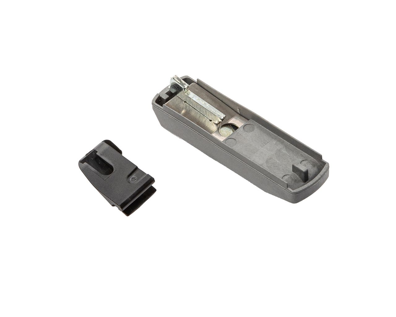 Блокиратор ошибочного действия 13 мм левый (блокиратор + язычок, 2 части). Рис. 1 Блокиратор ошибочного действия 13 мм левый (блокиратор + язычок, 2 части). Рис. 1