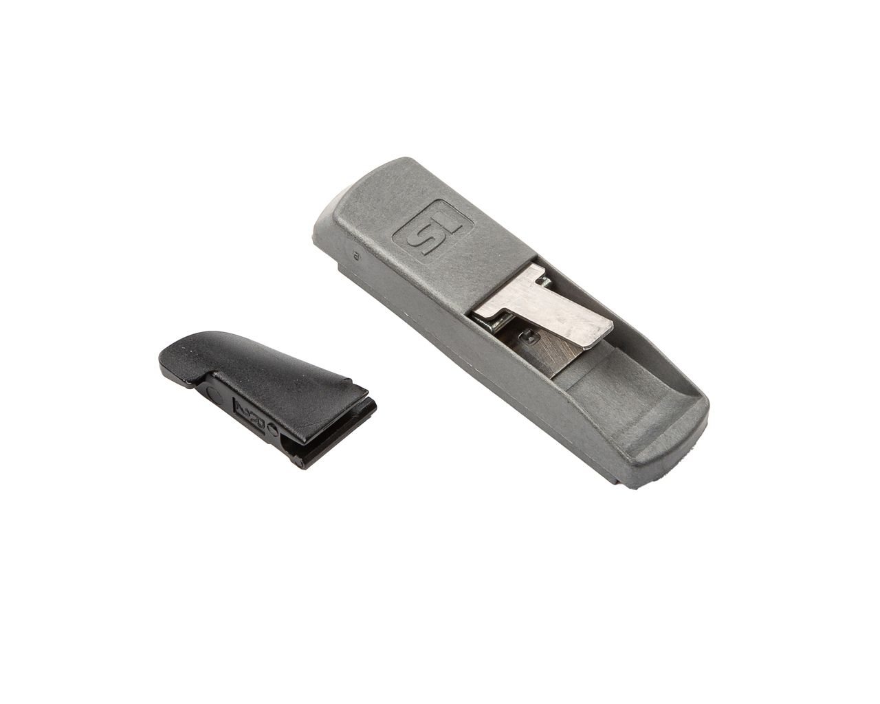 Блокиратор ошибочного действия 13 мм правый (блокиратор + язычок, 2 части). Рис. 1 Блокиратор ошибочного действия 13 мм правый (блокиратор + язычок, 2 части). Рис. 1