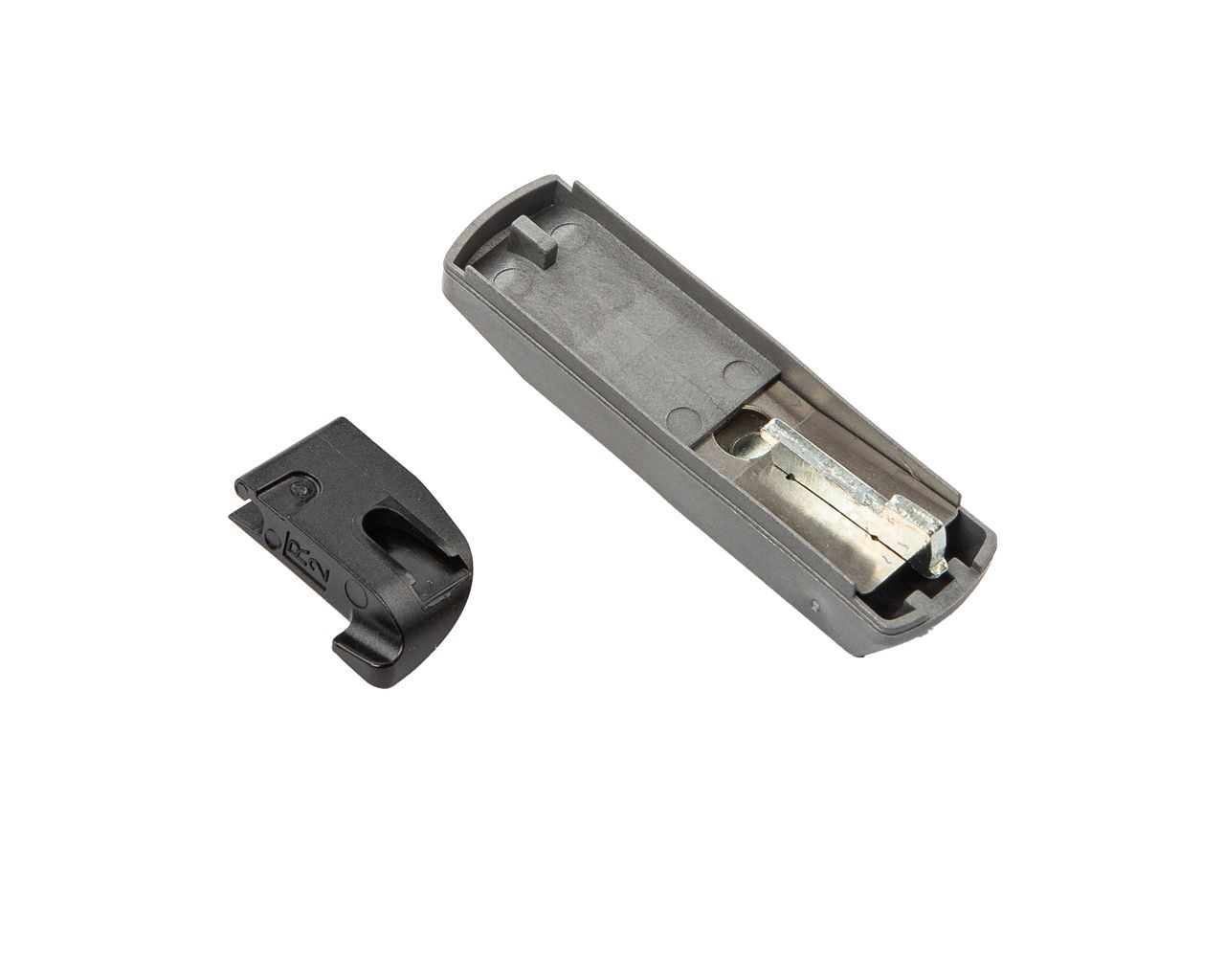 Блокиратор ошибочного действия 13 мм правый (блокиратор + язычок, 2 части). Рис. 3 Блокиратор ошибочного действия 13 мм правый (блокиратор + язычок, 2 части). Рис. 3