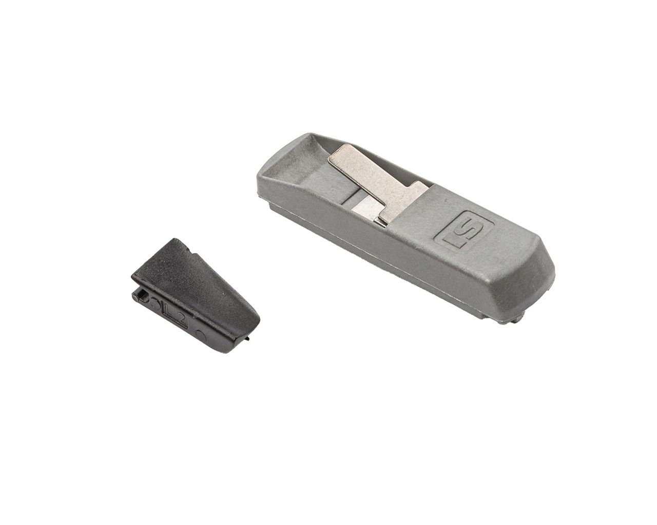 Блокиратор ошибочного действия 9 мм левый (блокиратов + язычок, 2 части). Рис. 2 Блокиратор ошибочного действия 9 мм левый (блокиратов + язычок, 2 части). Рис. 2