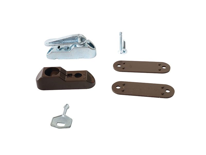 Блокиратор поворота Penkid флажковый с ключом темно коричневый. Рис. 1 Блокиратор поворота Penkid флажковый с ключом темно коричневый. Рис. 1