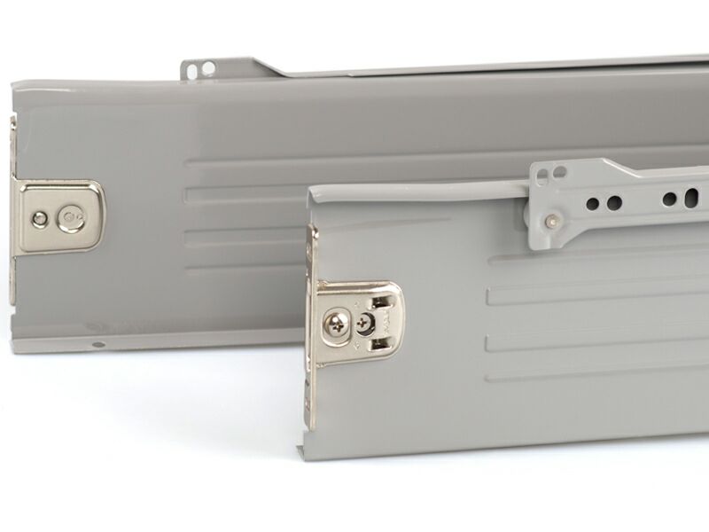 Боковины Firmax с роликовыми направляющими, H=118 мм, L=450мм, серый RAL7004, (4 части). Рис. 1