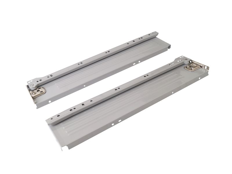 Боковины Firmax с роликовыми направляющими, H=86 мм, L=500мм, серый RAL7004, (4 части). Рис. 2 Боковины Firmax с роликовыми направляющими, H=86 мм, L=500мм, серый RAL7004, (4 части). Рис. 2