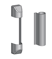 Комплект накладок титан (5 позиций) Elementis 2