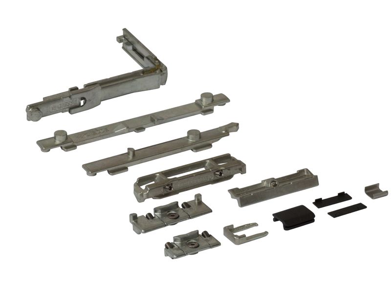 Части запорные Giesse FUTURA 3D, Европаз (комплект деталей для установки в окно), 04704000. Рис. 3