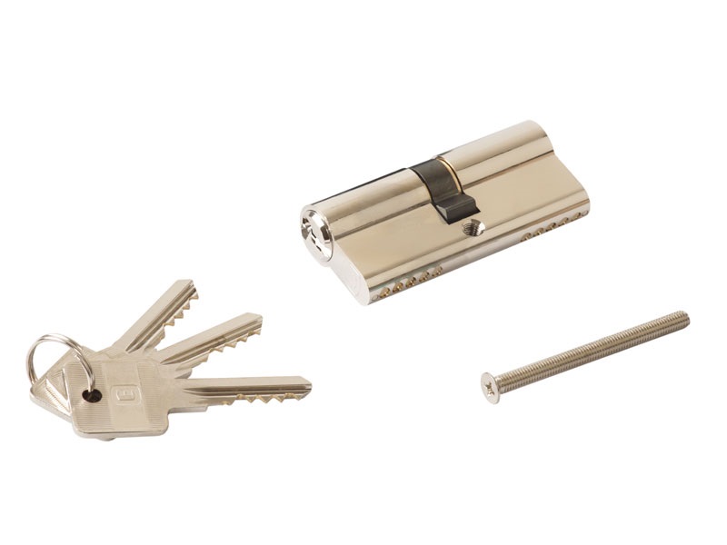 Цилиндр профильный ELEMENTIS 35/35, никелированный. Рис. 3