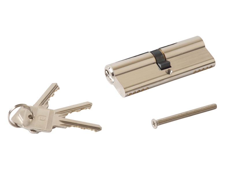 Цилиндр профильный ELEMENTIS 45/45, никелированный. Рис. 3