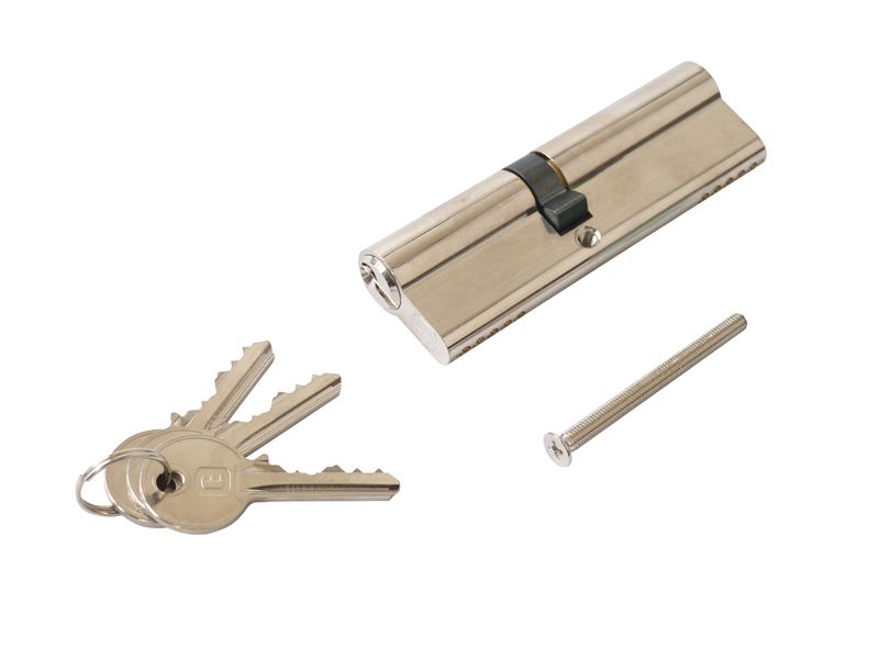 Цилиндр профильный ELEMENTIS 45/55, никелированный. Рис. 1