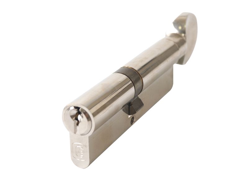 Цилиндр профильный с ручкой ELEMENTIS 45(ключ)/55(ручка), никелированный. Рис. 3 Цилиндр профильный с ручкой ELEMENTIS 45(ключ)/55(ручка), никелированный. Рис. 3