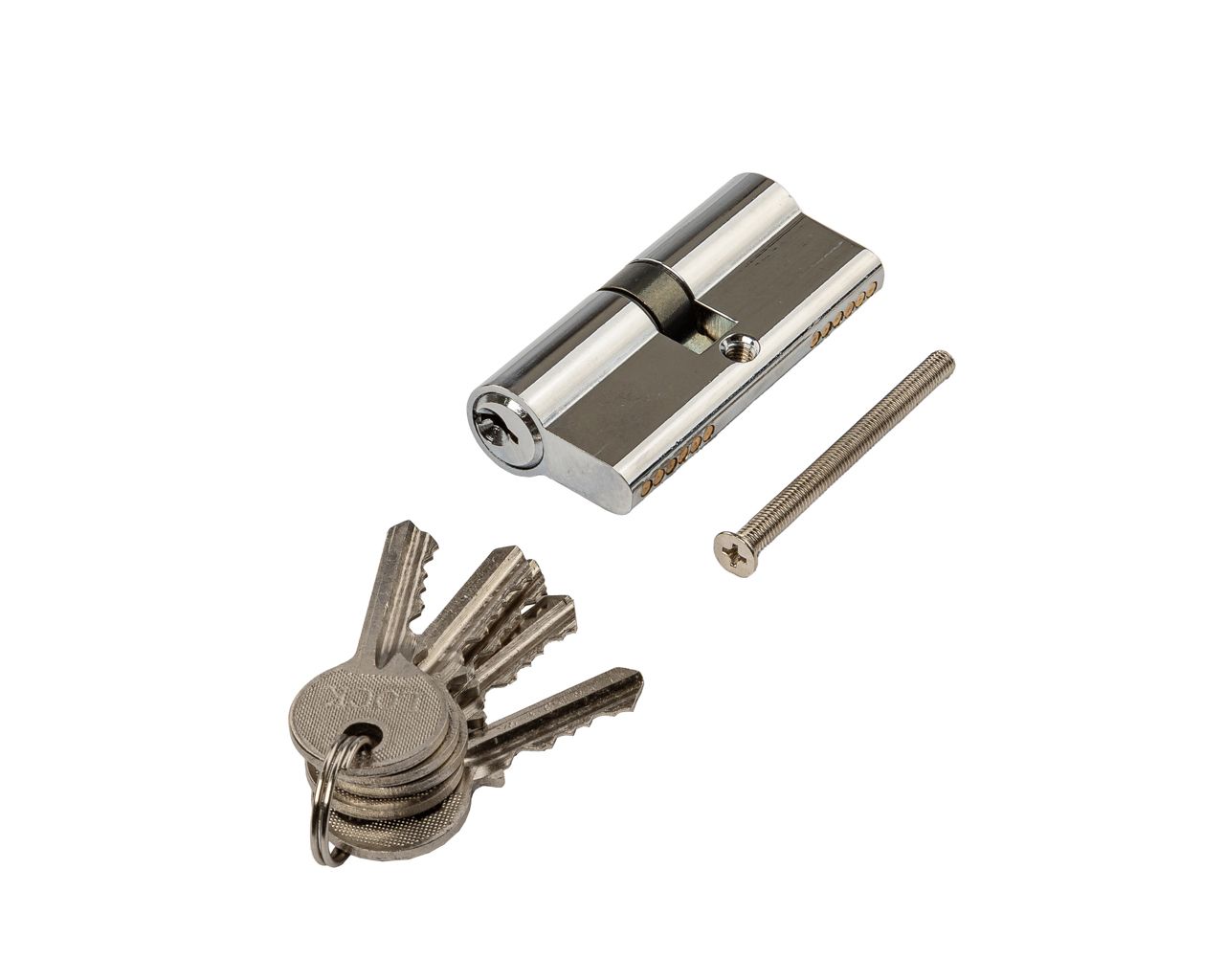 Цилиндр профильный 35/35, алю, 5 ключей. Рис. 1 Цилиндр профильный 35/35, алю, 5 ключей. Рис. 1