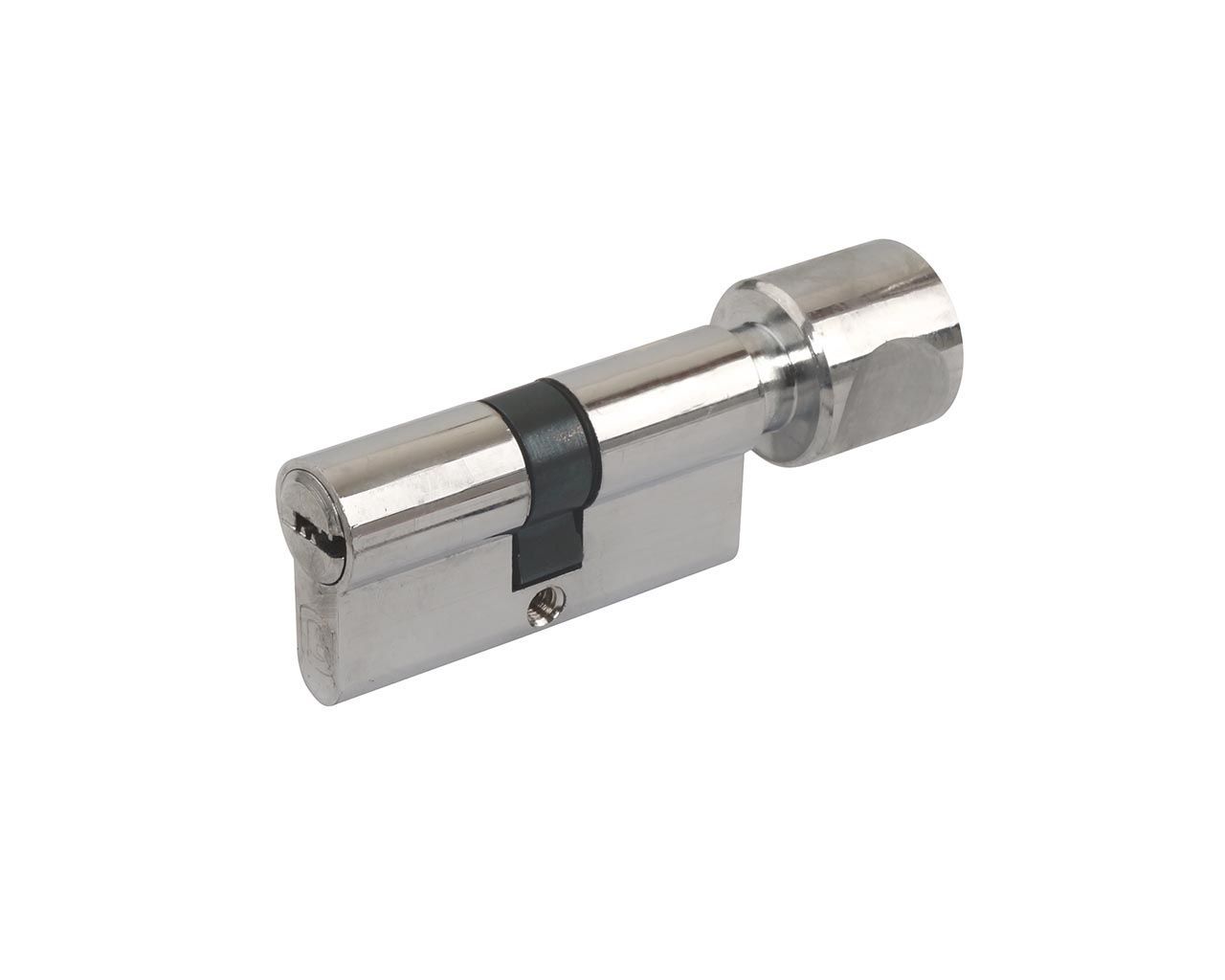 Цилиндр профильный ELEMENTIS 30(ключ)/30(ручка 24.5мм) ЦАМ, 5 перфорированных ключей, никелированный. Рис. 3 Цилиндр профильный ELEMENTIS 30(ключ)/30(ручка 24.5мм) ЦАМ, 5 перфорированных ключей, никелированный. Рис. 3