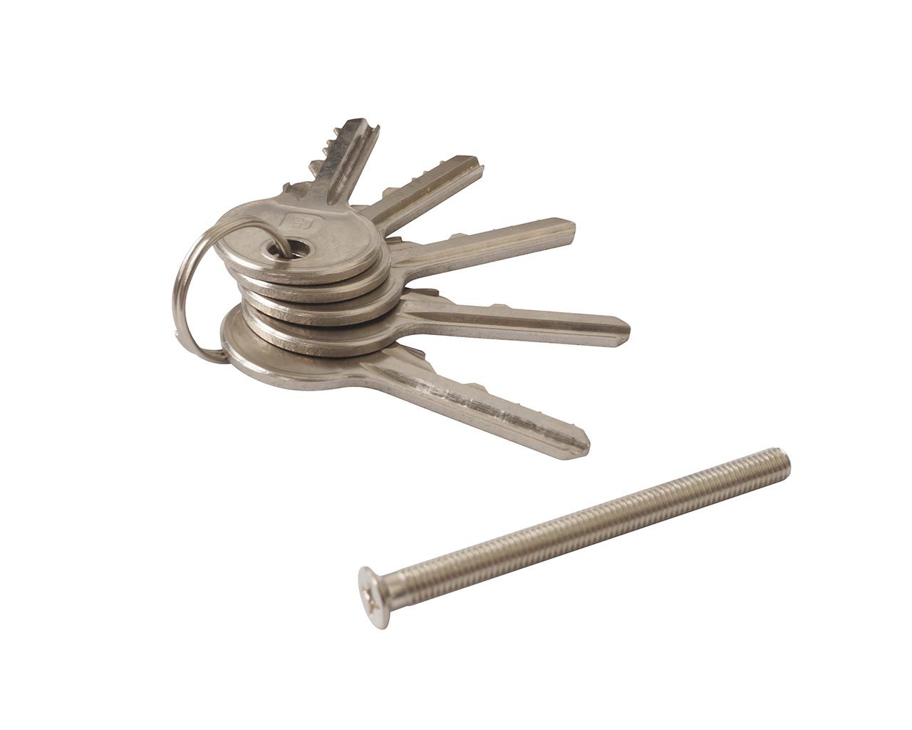 Цилиндр профильный ELEMENTIS 35(ключ)/55(ручка), 5 ключей, никелированный. Рис. 2 Цилиндр профильный ELEMENTIS 35(ключ)/55(ручка), 5 ключей, никелированный. Рис. 2