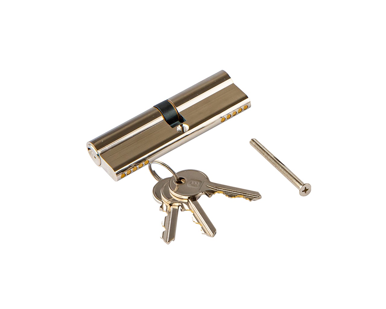 Цилиндр профильный ELEMENTIS 45/50, никелированный. Рис. 1