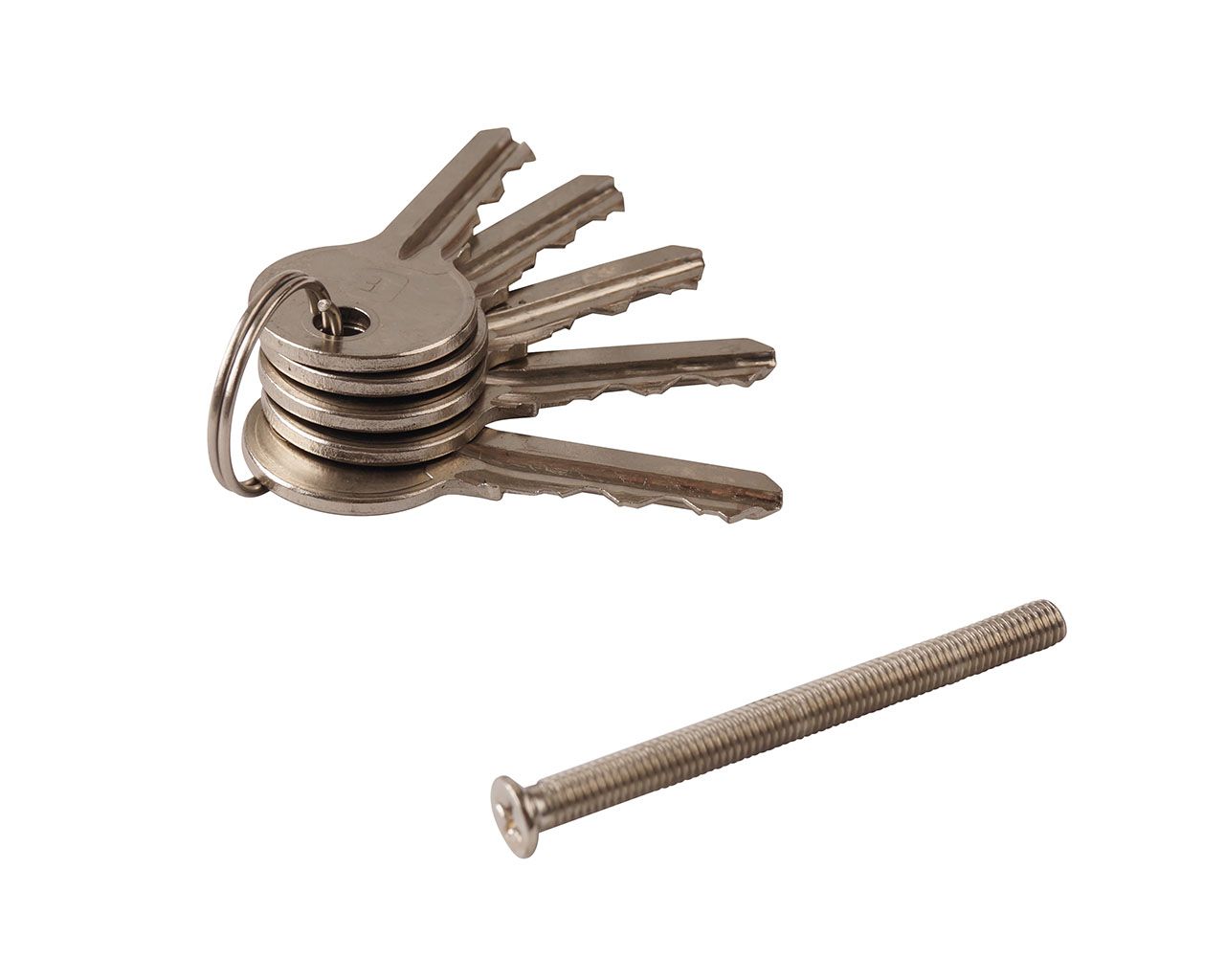 Цилиндр профильный ELEMENTIS 45/60, 5 ключей, никелированный. Рис. 3 Цилиндр профильный ELEMENTIS 45/60, 5 ключей, никелированный. Рис. 3