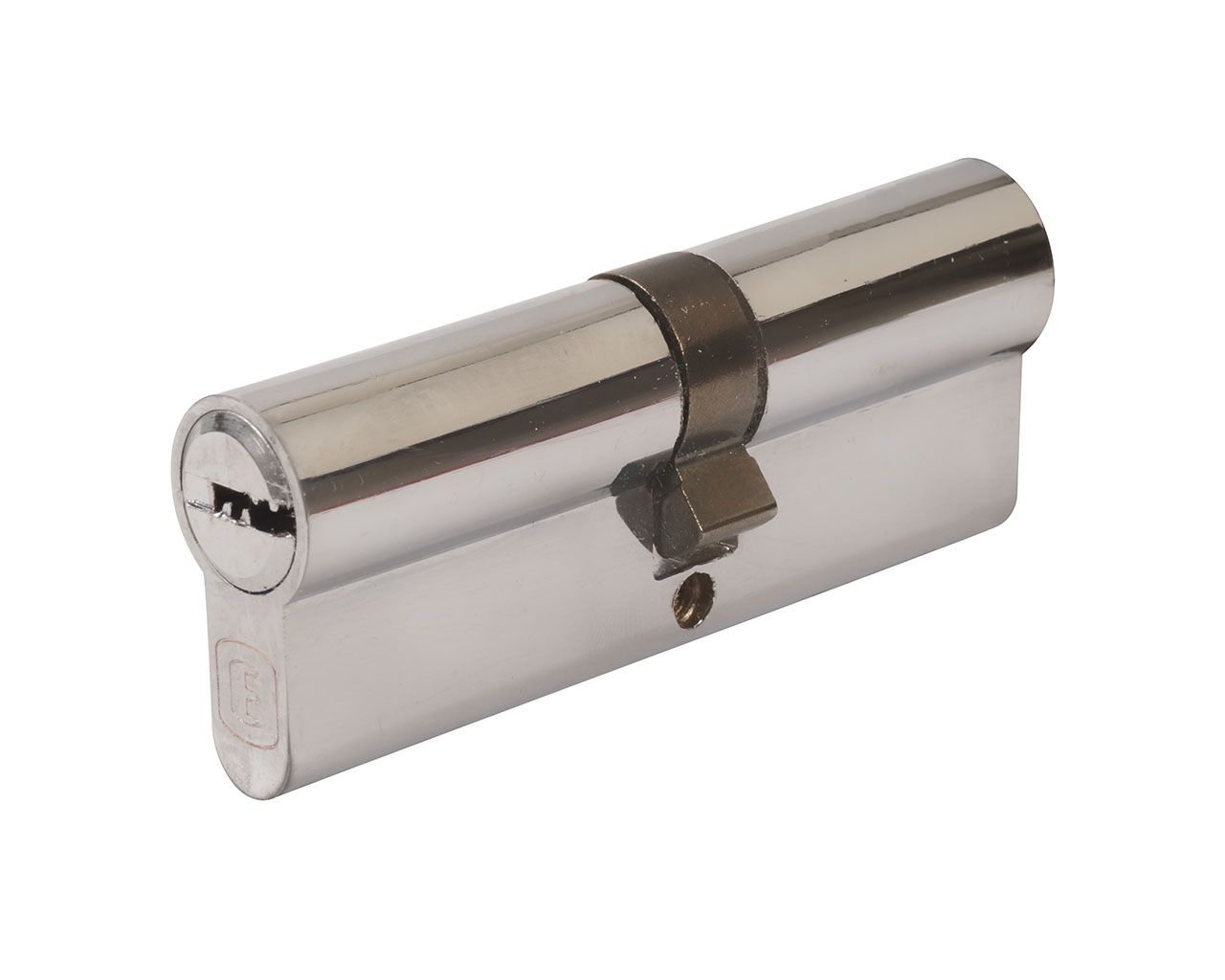 Цилиндр профильный ELEMENTIS 45(ключ)/45(ключ) ЦАМ, 5 перфорированных ключей, никелированный. Рис. 2 Цилиндр профильный ELEMENTIS 45(ключ)/45(ключ) ЦАМ, 5 перфорированных ключей, никелированный. Рис. 2