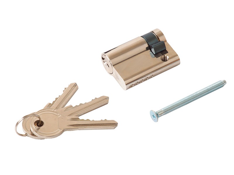 Цилиндр профильный MAXBAR 848/K 10-35, никелированный. Рис. 3 Цилиндр профильный MAXBAR 848/K 10-35, никелированный. Рис. 3