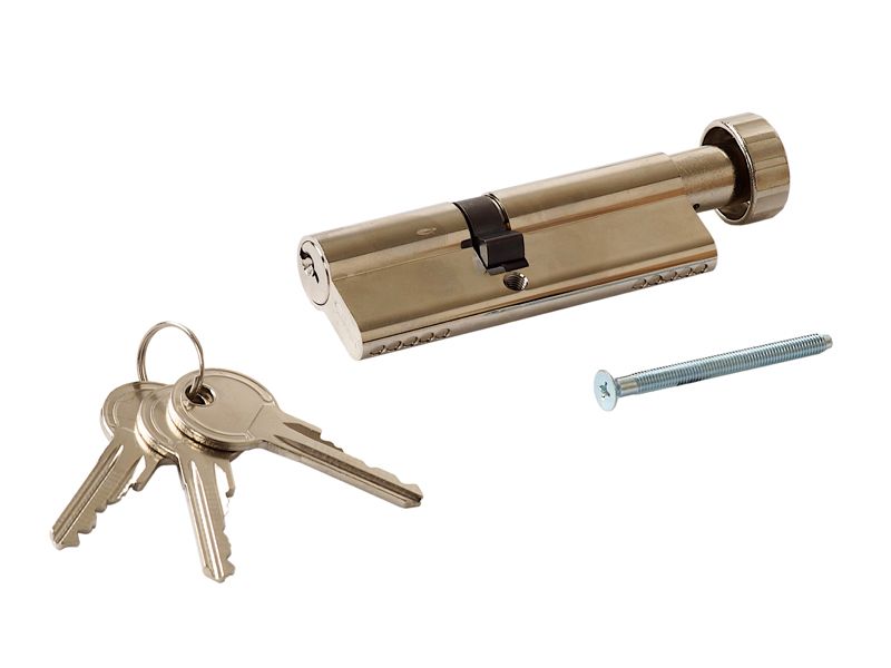 Цилиндр профильный MAXBAR с круглой ручкой 50 (ручка C)/40 (ключ). Рис. 1