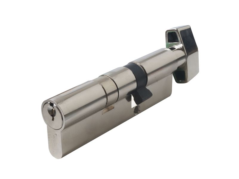 Цилиндр профильный MAXBAR с плоской ручкой CVG/K 35(ручка)/60(ключ),никелированный. Рис. 3 Цилиндр профильный MAXBAR с плоской ручкой CVG/K 35(ручка)/60(ключ),никелированный. Рис. 3