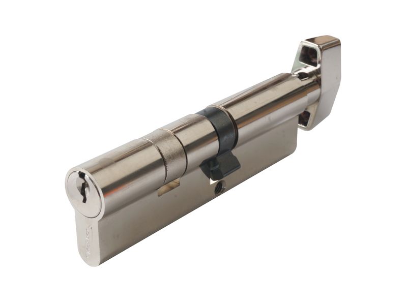 Цилиндр профильный MAXBAR с плоской ручкой CVG/K 45(ручка)/55(ключ),никелированный. Рис. 3