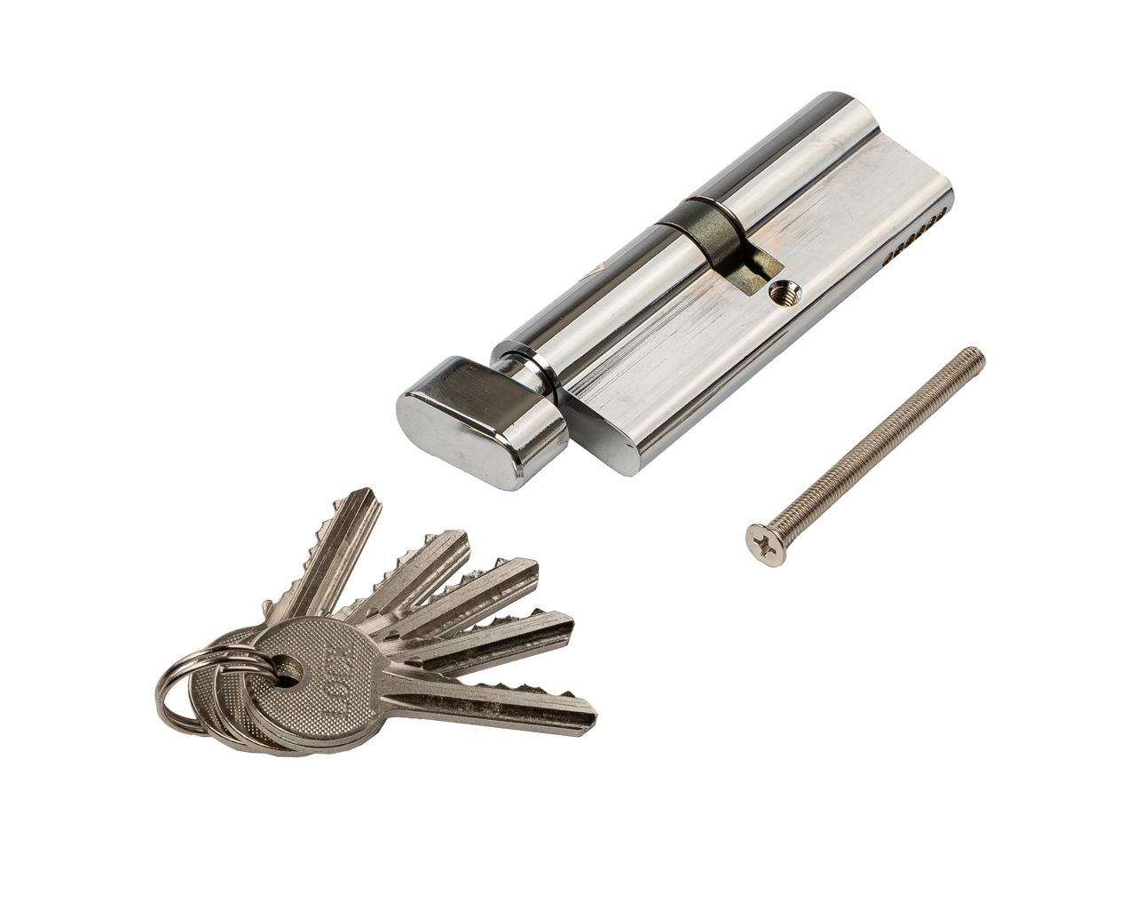 Цилиндр профильный 45(ключ)/45(ручка овальная 28мм), алю, 5 ключей. Рис. 2 Цилиндр профильный 45(ключ)/45(ручка овальная 28мм), алю, 5 ключей. Рис. 2