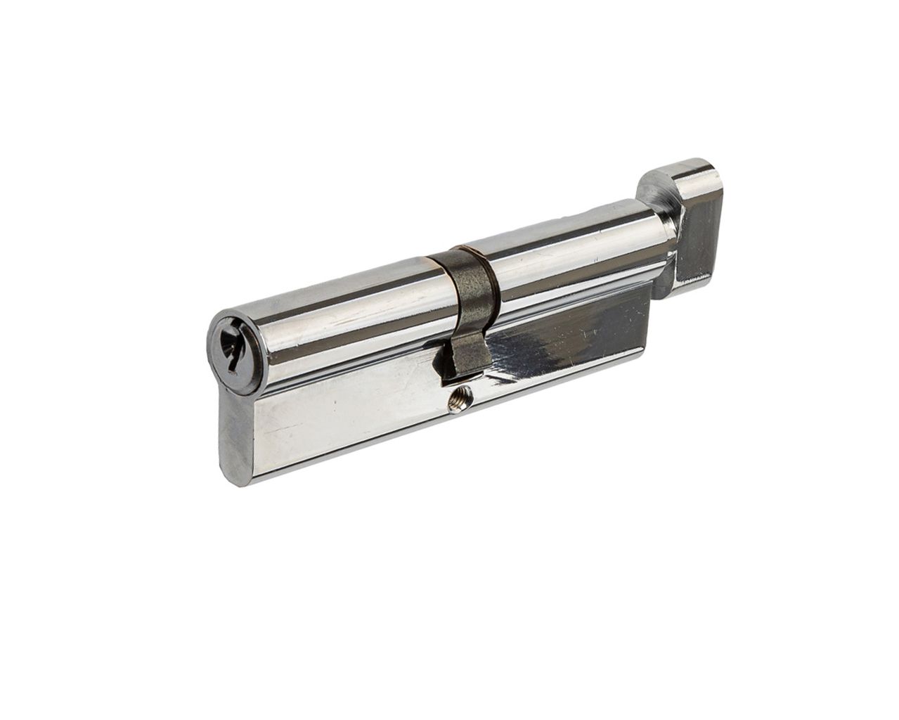 Цилиндр профильный 50(ключ)/50(ручка овальная 28мм), алю, 5 ключей, никелированный. Рис. 3 Цилиндр профильный 50(ключ)/50(ручка овальная 28мм), алю, 5 ключей, никелированный. Рис. 3