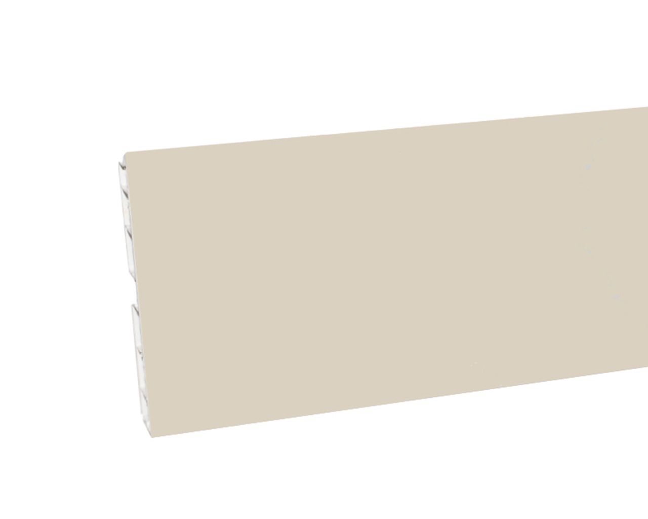 Цоколь кухонный ПВХ Алебастр белый H=150мм L=4м FIRMAX. Рис. 1