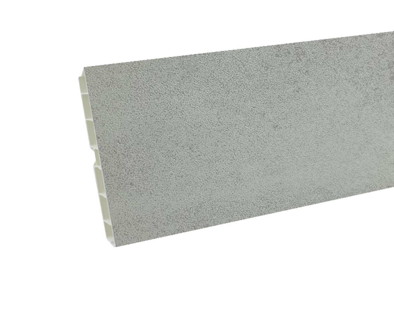 Цоколь кухонный ПВХ Бетон светлый H=100мм L=4м FIRMAX. Рис. 1