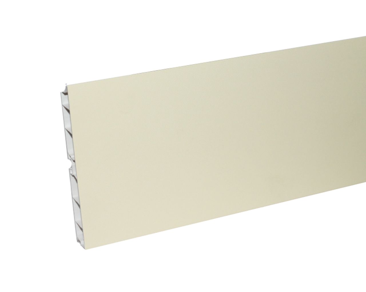 Цоколь кухонный ПВХ Ваниль H=150мм L=4м FIRMAX. Рис. 1