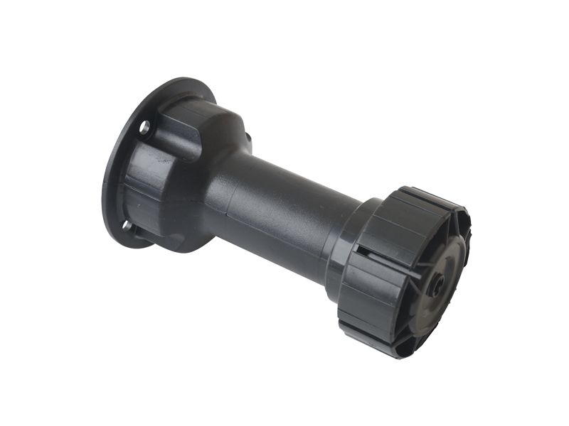 Цокольная ножка, H=100 мм, пластик, черный. Рис. 3