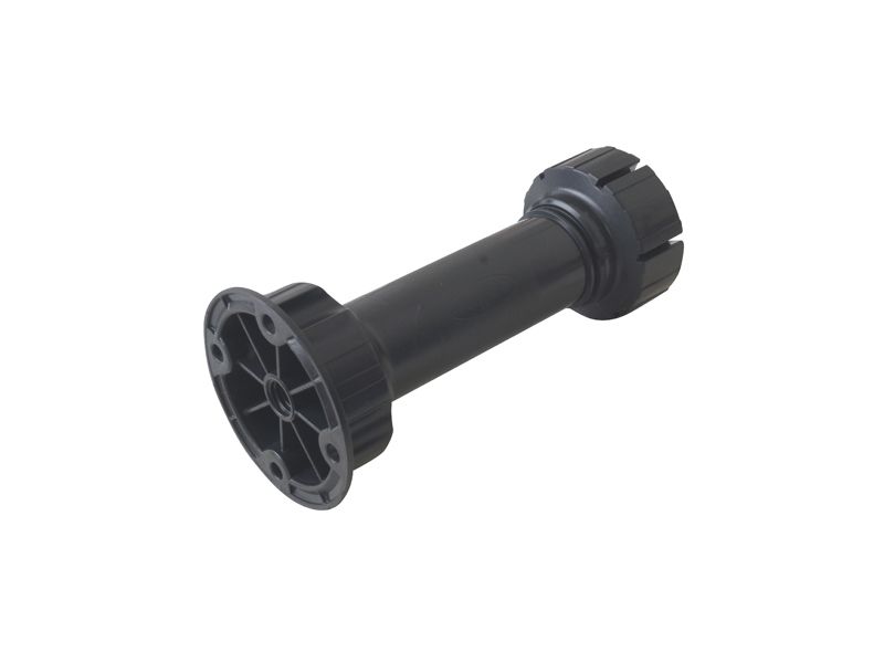 Цокольная ножка, H=120 мм, пластик, черный. Рис. 2