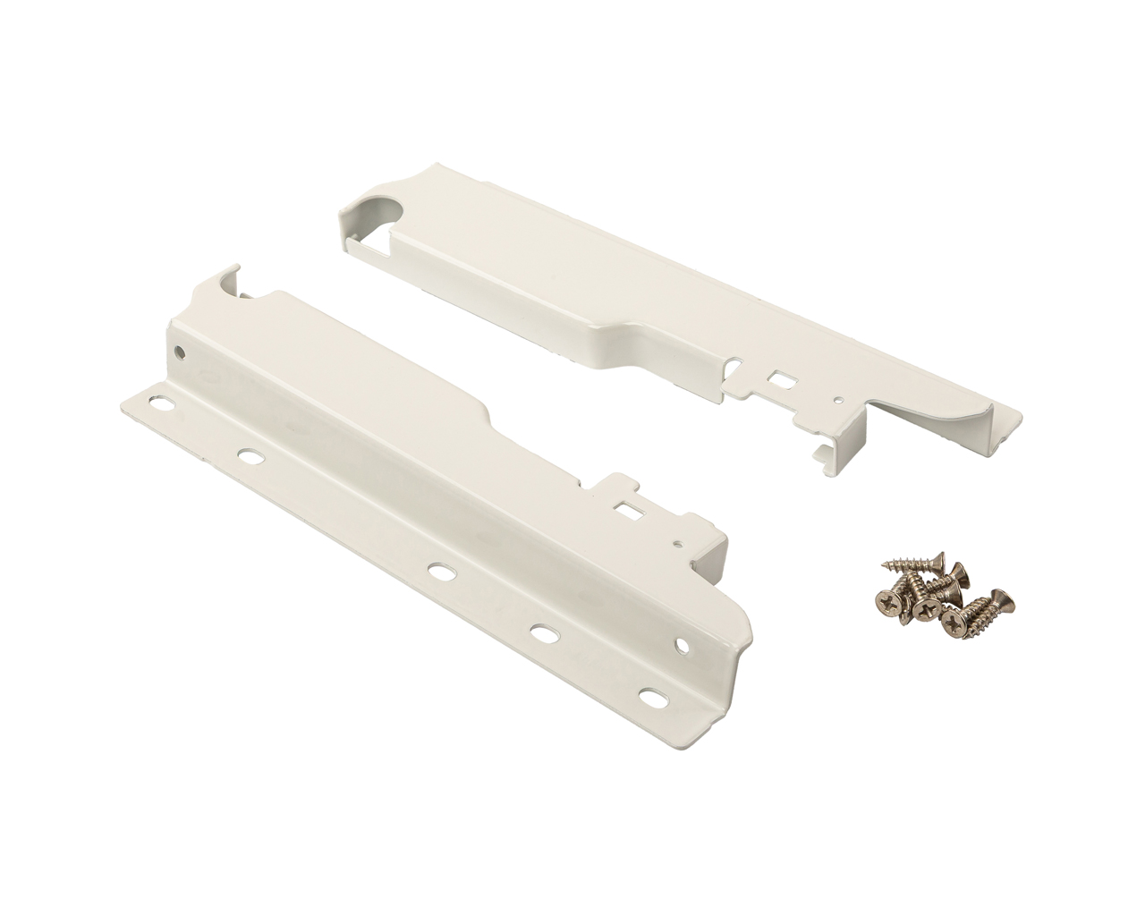 Соединитель задней стенки ДСП для высокого ящика д/1-го релинга DTC Dragon Box белый (L+R). Рис. 1