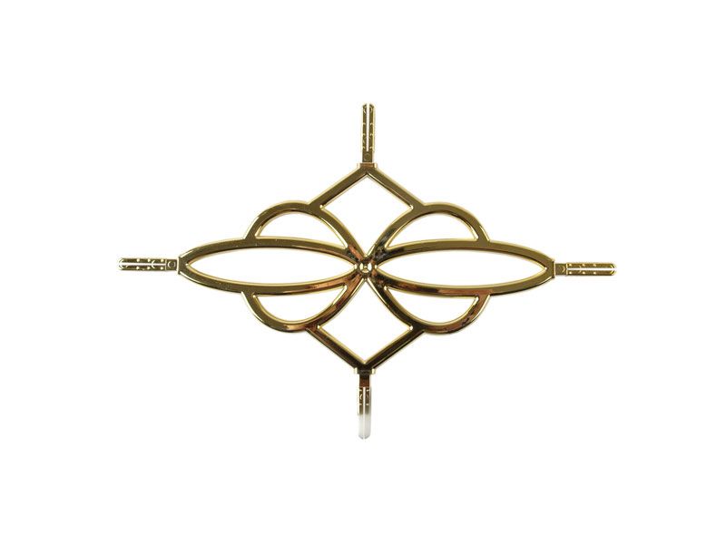 Декоративная накладка "Эпоха" для профиля Germanella, золото