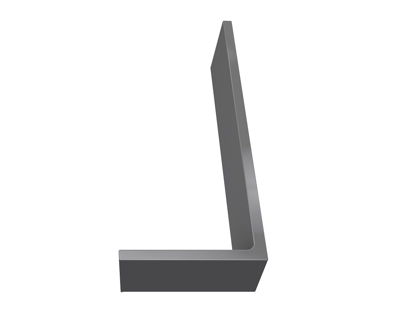 Делитель для лотка "Connect" L-type, левый, 25/10см, антрацит. Рис. 1 Делитель для лотка "Connect" L-type, левый, 25/10см, антрацит. Рис. 1