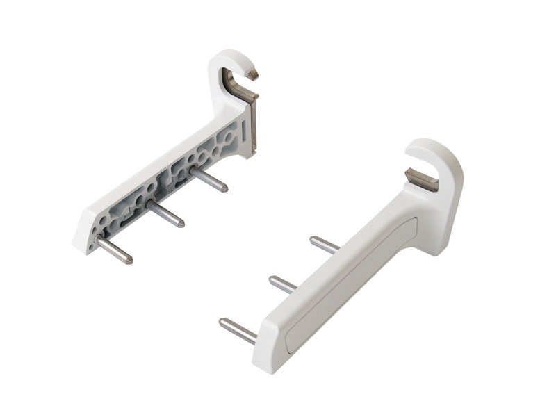 Держатель (комплект) FOLD, белый R07.2. Рис. 1