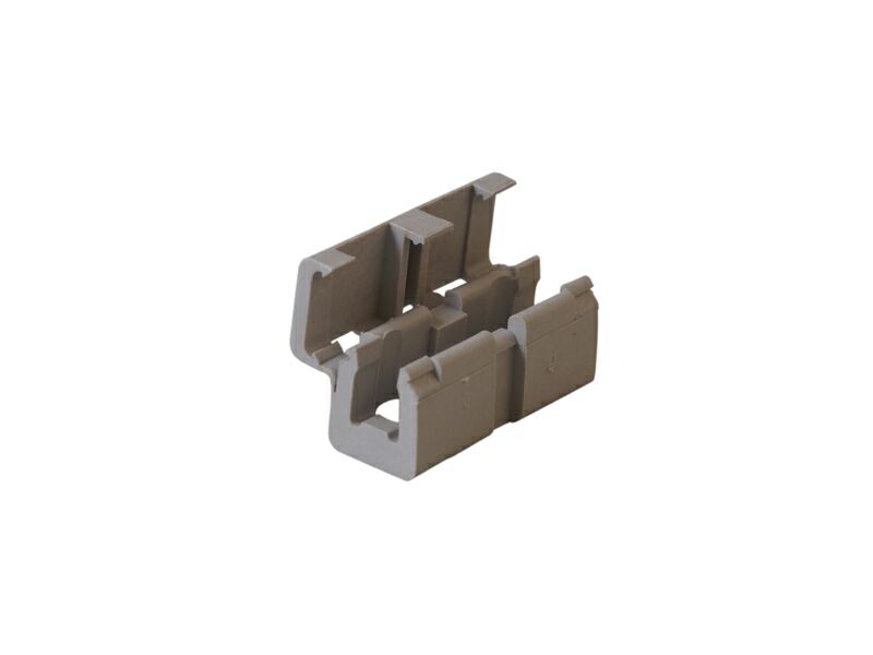 Держатель гибкой тяги, серебристый. Рис. 1