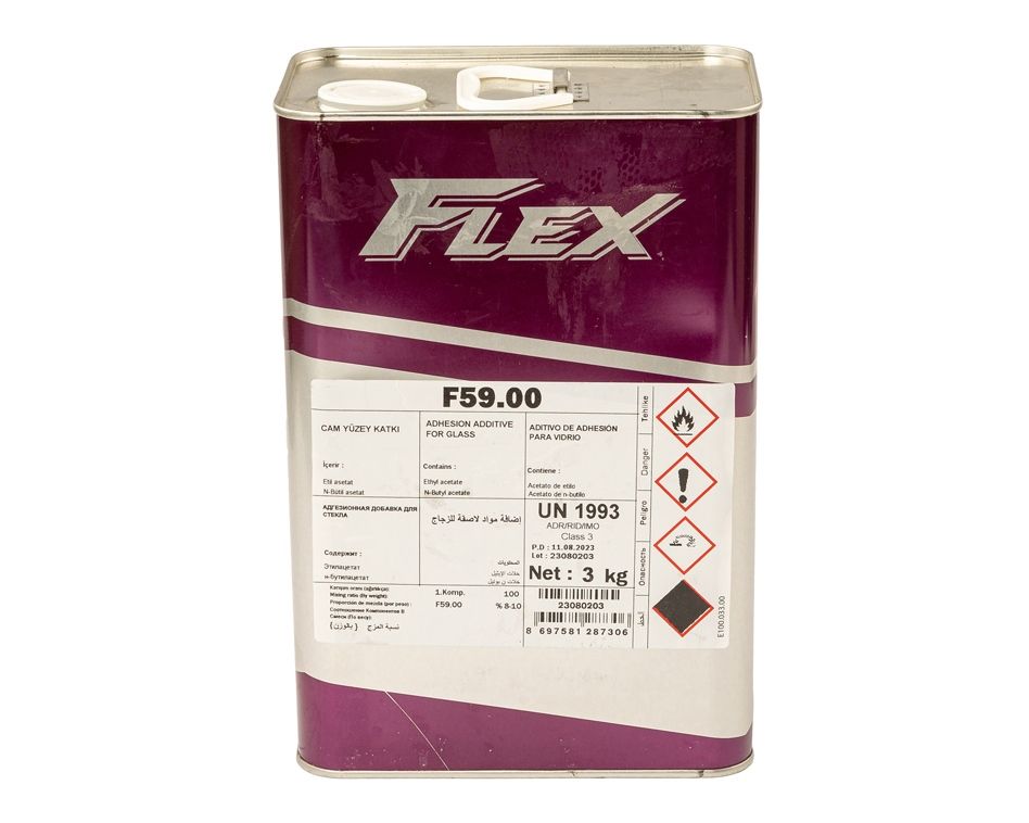 Добавка FLEX F59.00 адгезионная для стекла, н.у.3кг. Рис. 1