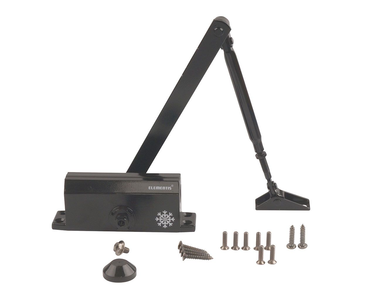 Доводчик Elementis 602 EN2 Черный RAL9005. Рис. 2 Доводчик Elementis 602 EN2 Черный RAL9005. Рис. 2