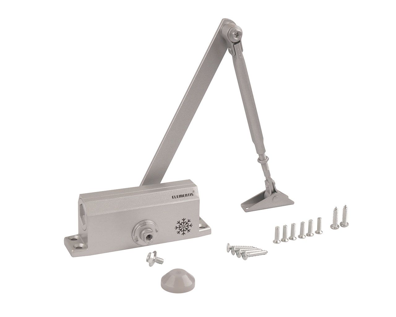 Доводчик Elementis 602 EN2 Серый RAL9006. Рис. 1