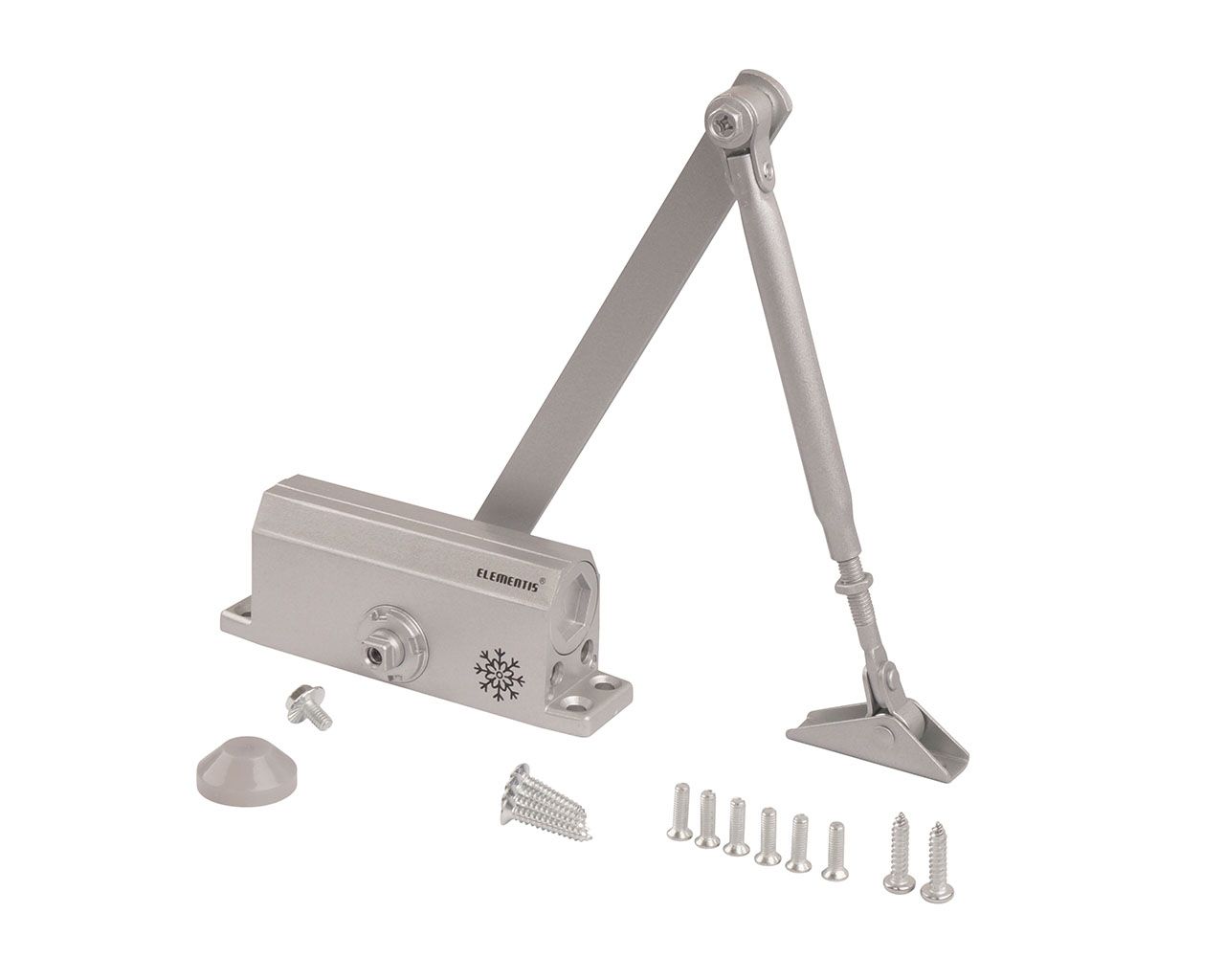 Доводчик Elementis 602 EN2 Серый RAL9006. Рис. 3 Доводчик Elementis 602 EN2 Серый RAL9006. Рис. 3