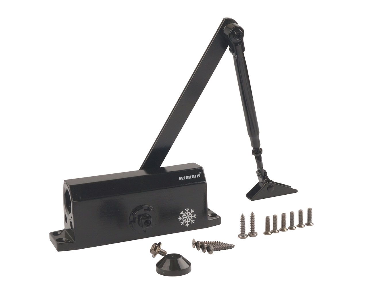 Доводчик Elementis 603 EN3/4 Черный RAL9005. Рис. 1