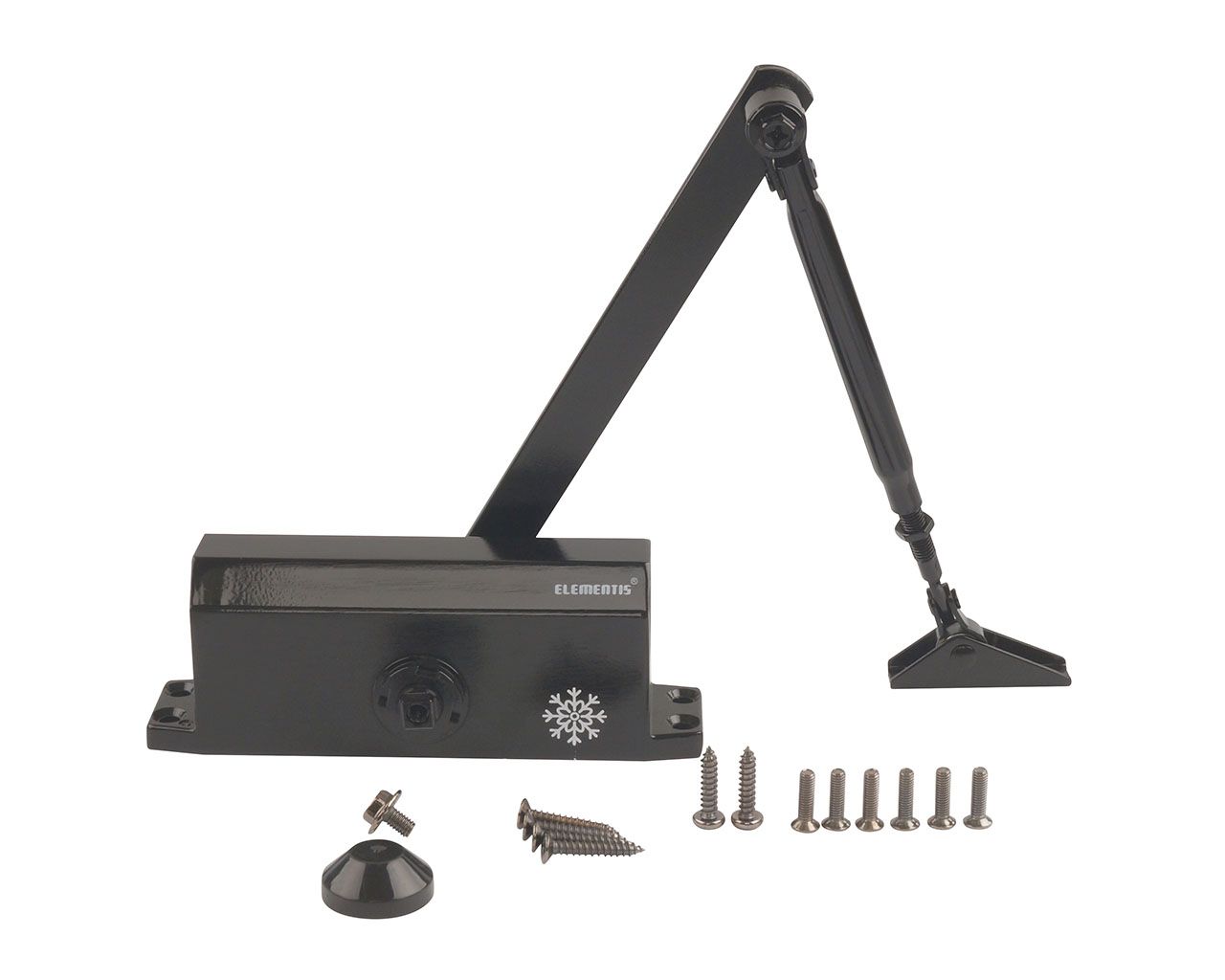 Доводчик Elementis 603 EN3/4 Черный RAL9005. Рис. 2 Доводчик Elementis 603 EN3/4 Черный RAL9005. Рис. 2